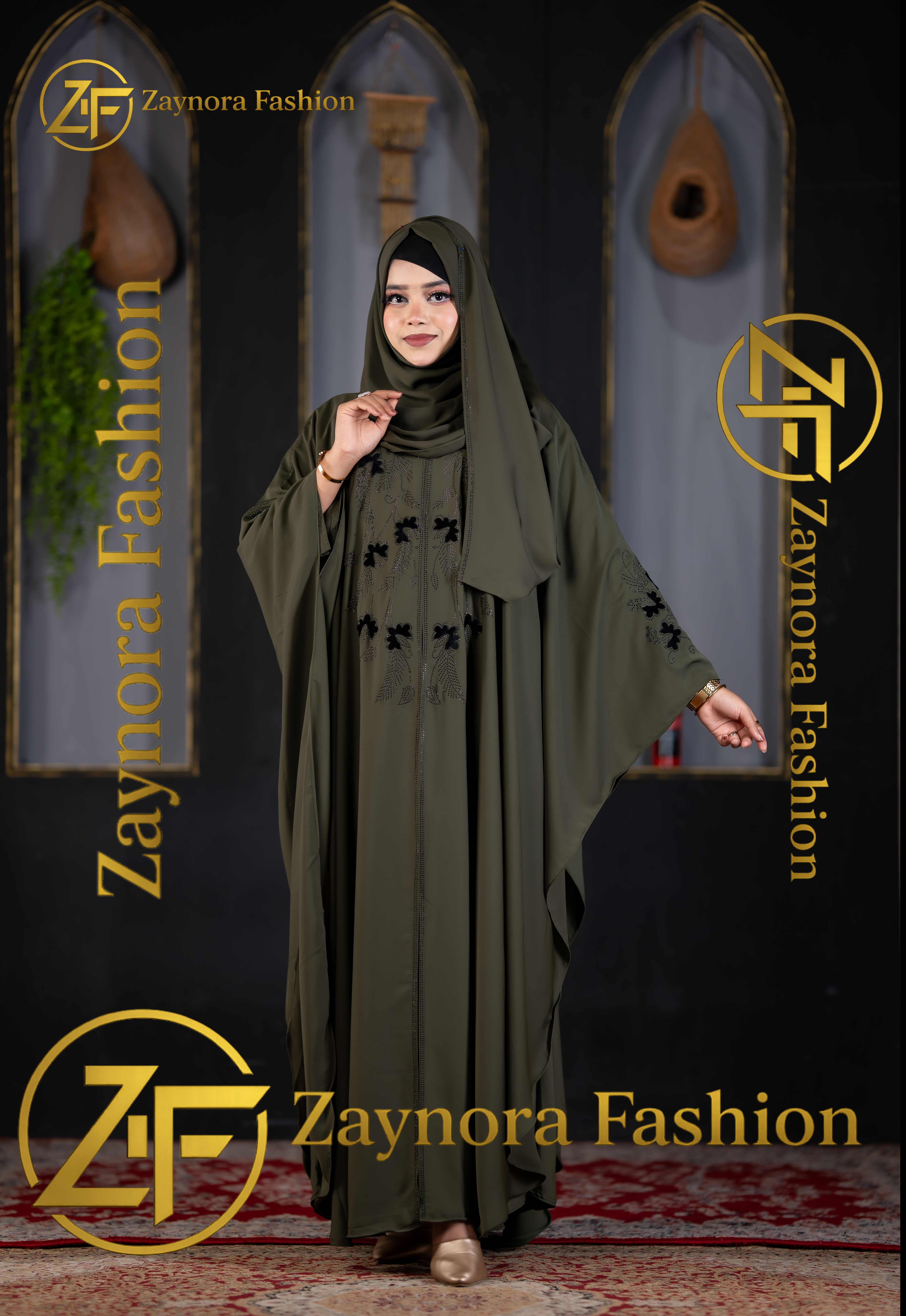 Valbet Abaya Color Olive